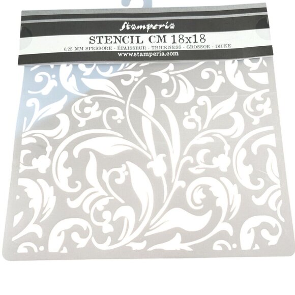 Stamperia Mixed Media Crafting Bundle Mould Metallic Pigment Ink Pad Stencil - Picture 3 of 16